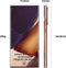 Samsung Galaxy Note 20 Ultra N986B 5G Dual Sim 256GB - Bronze EU